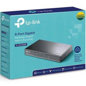 HUB SWITCH TP-LINK 08P TL-SG1008P 10/100/1000