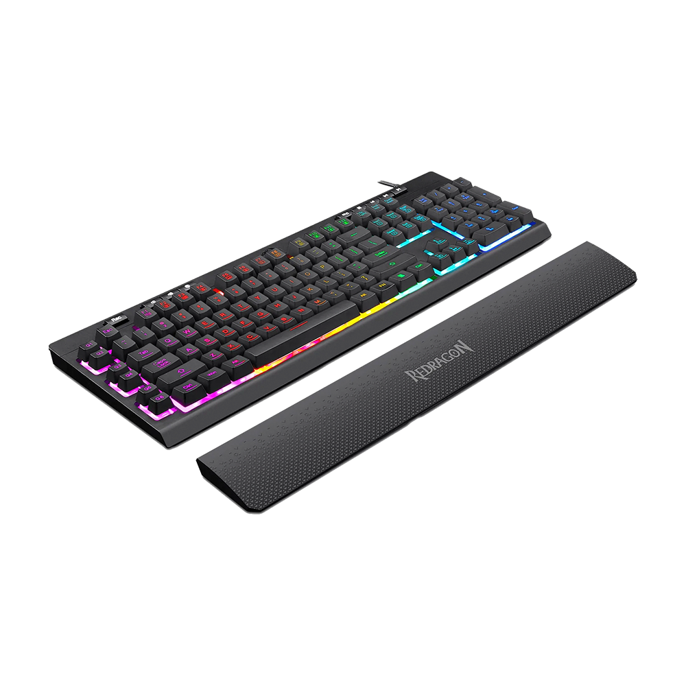 TECLADO REDRAGON K512RGB-US SHIVA RGB USA - Imagem 2