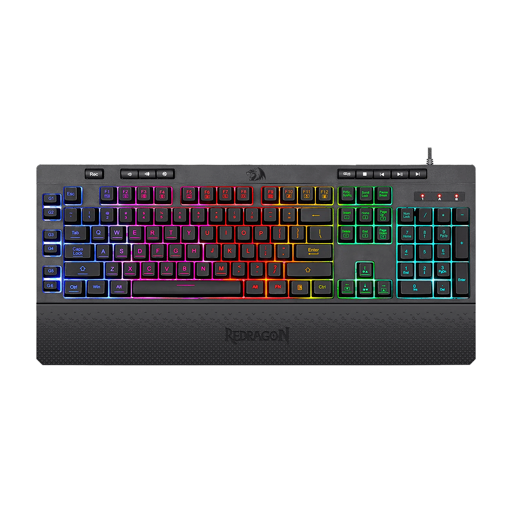 TECLADO REDRAGON K512RGB-US SHIVA RGB USA
