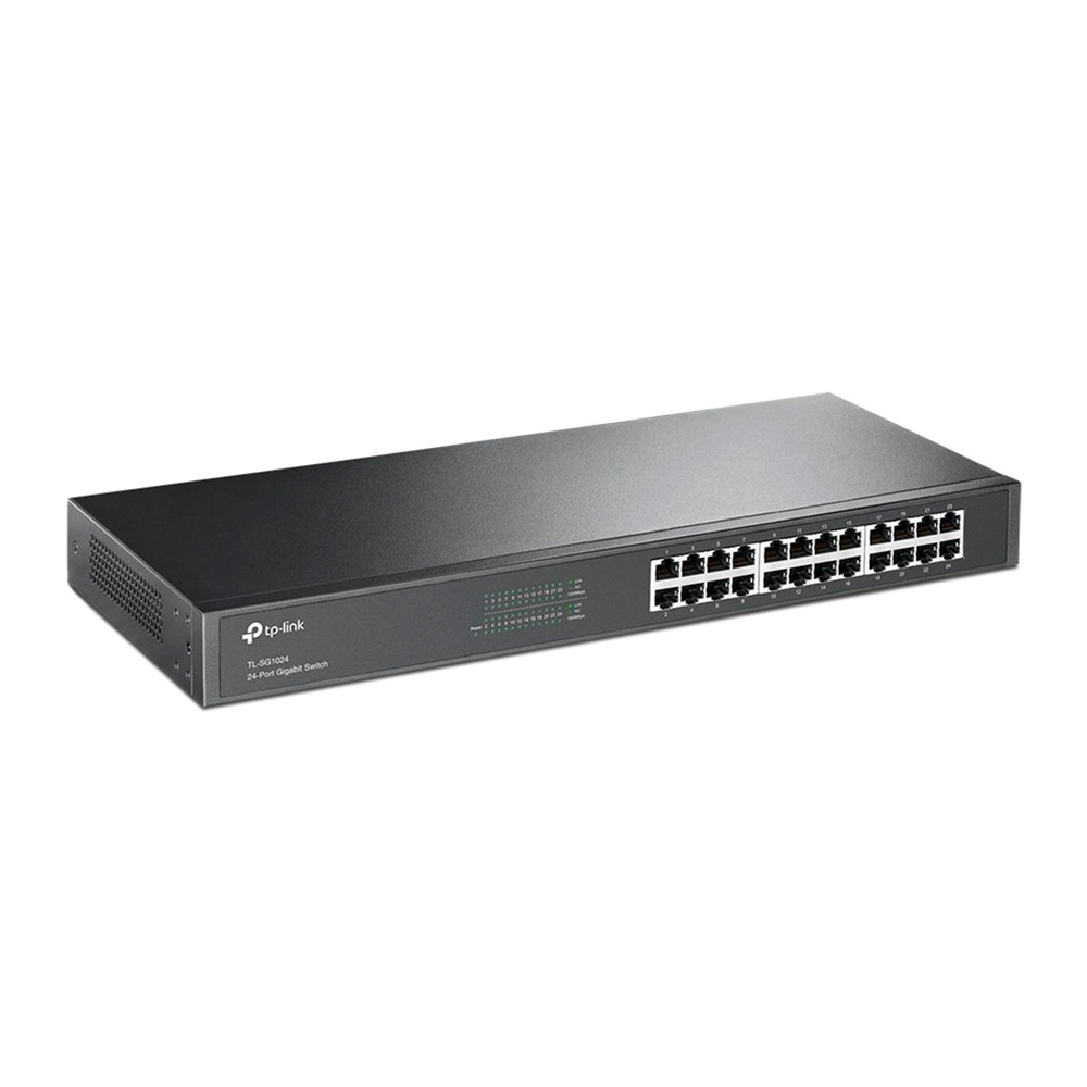 HUB SWITCH TP-LINK 24P TL-SG1024 10/100/1000 RACKM - Imagem 3