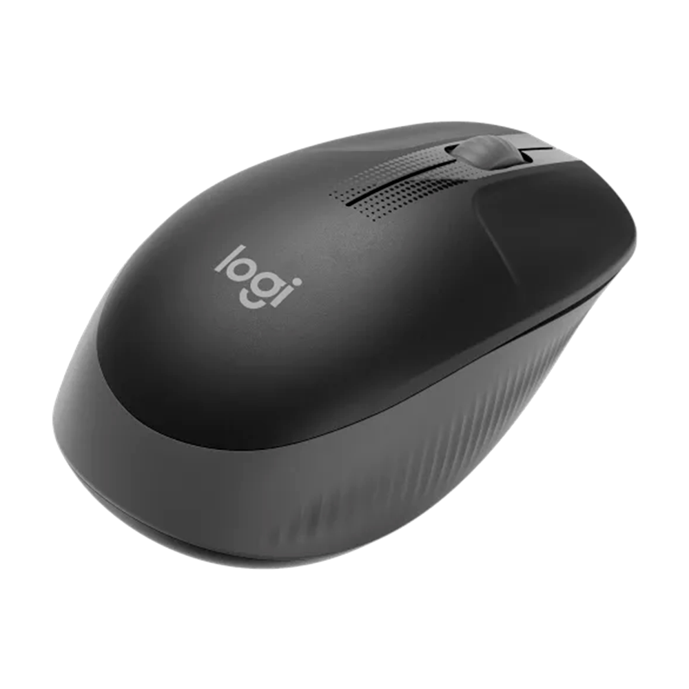 MOUSE LOGITECH M190 WIRELESS 910-005902 BLK/GREY - Imagem 3