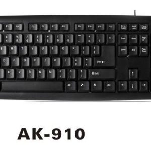 TECLADO SATE AK-910 ESPANHOL PRETO