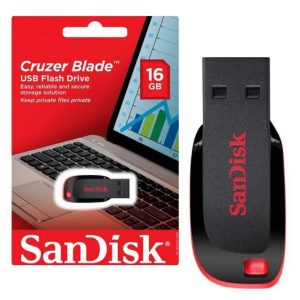PEN DRIVE 16GB SANDISK Z50 CRUZER BLADE SDCZ50-016G-B35