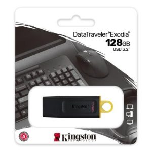 PEN DRIVE 128GB KINGSTON DTX/128GB EXODIA 3.2 USB