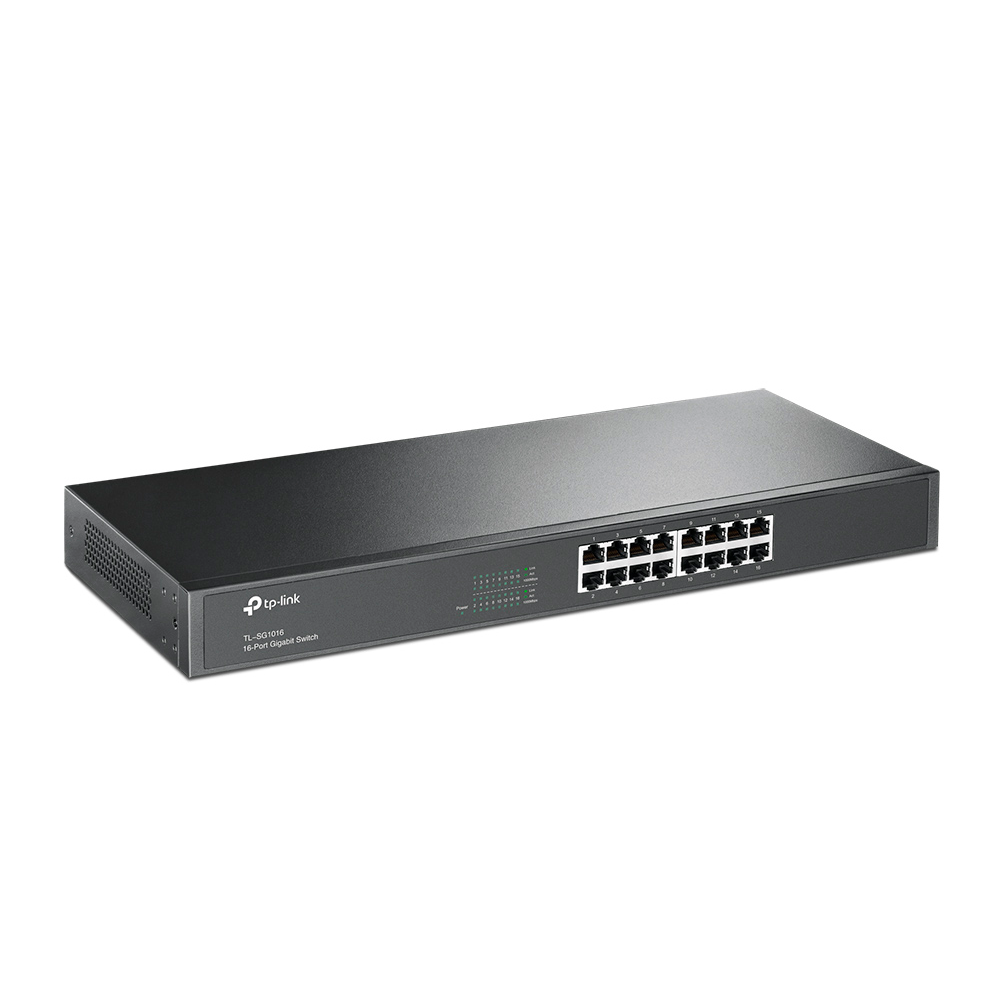 HUB SWITCH TP-LINK 16P TL-SG1016 RJ45 10/100/1000 - Imagem 3