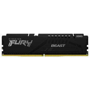Memória Kingston Fury Beast, DDR5 16GB (1x16GB), 5600MHz, KF556C40BB-16, Preto