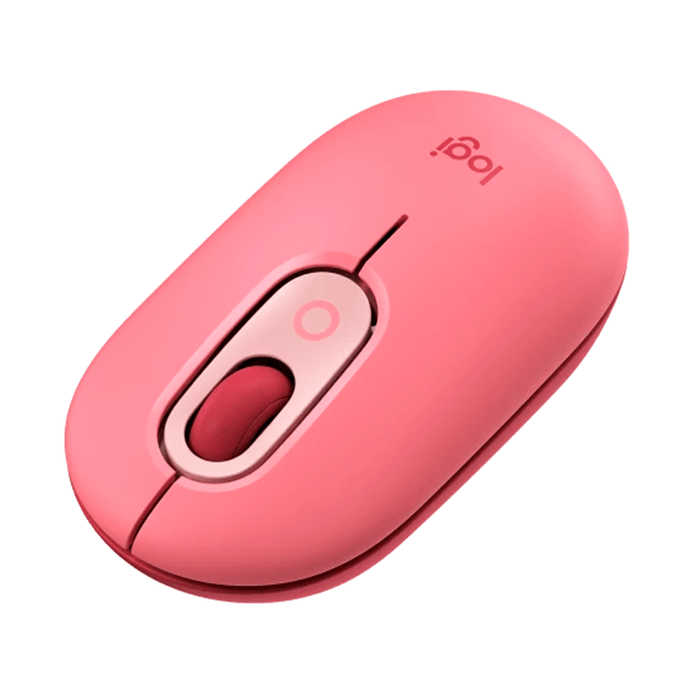 MOUSE LOGITECH POP EMOJI WIRELESS ROSA 910-006551 - Imagem 2