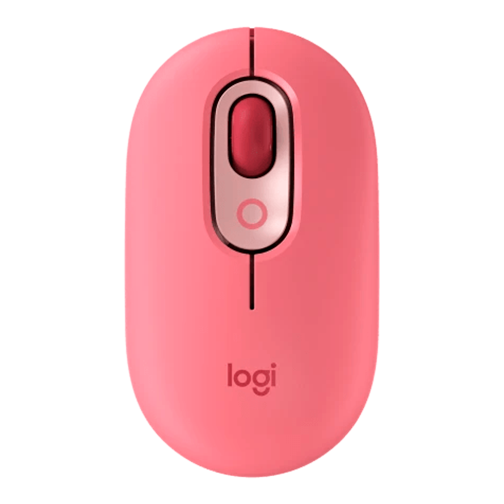 MOUSE LOGITECH POP EMOJI WIRELESS ROSA 910-006551