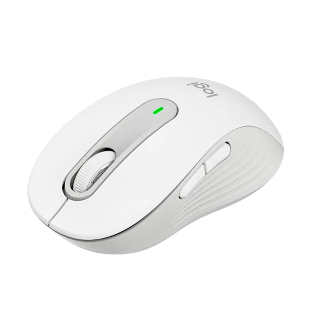 MOUSE LOGITECH M650L 910-006233 WIRELESS WHITE - Imagem 2