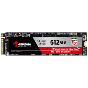 SSD Keepdata 512GB, M.2 NVMe, Leitura até 2400MB/s, Gravação 1700MB/s, KDNV512G-J12