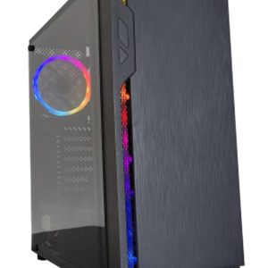 GABINETE SATE 1103K GAMER 1FAN PRETO ATX