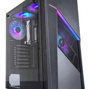 GABINETE SATE 1401K GAMER 4FAN PRETO ATX