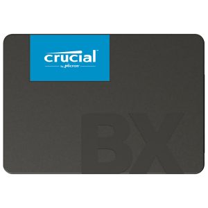 SSD Crucial BX500, 500GB, 2.5", SATA 3, Leitura 550MB/s, Gravação 500MB/s, CT500BX500SSD1
