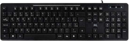 TECLADO MTEK KB-8269 PORTUGUES USB PRETO