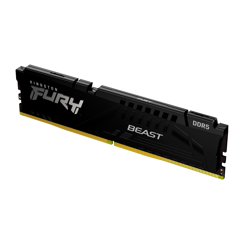 Memória Kingston Fury Beast, DDR5 32GB (1x32GB), 5600MHz, KF556C40BB/32, Preto - Imagem 2