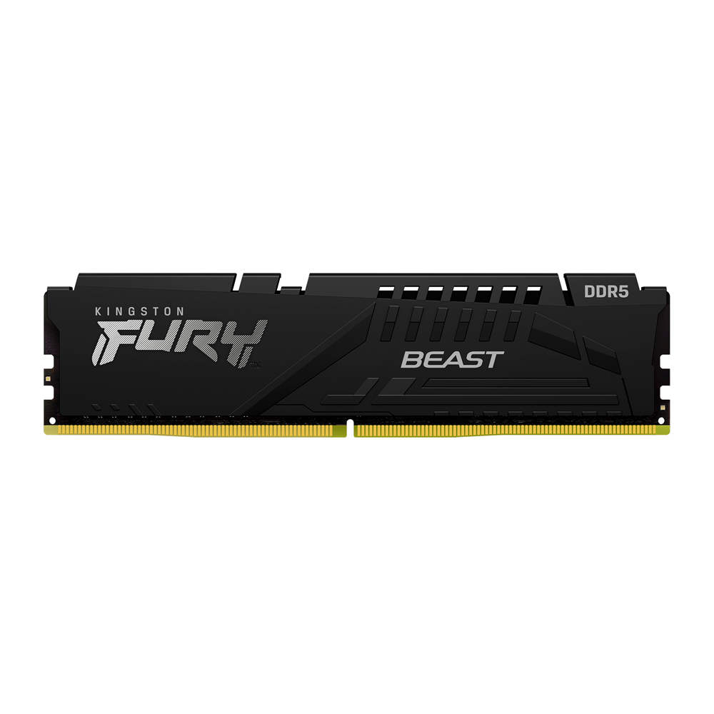 Memória Kingston Fury Beast, DDR5 32GB (1x32GB), 5600MHz, KF556C40BB/32, Preto