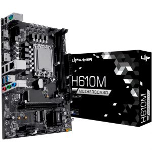 Placa Mãe UP Gamer H610M, Intel LGA 1700, m-ATX, DDR4, M.2 NVMe, UP-H610MDR4