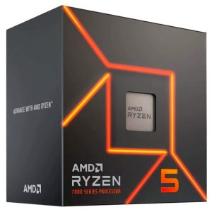 Processador AMD Ryzen 5 7600, 3.8GHz (5.1GHz Max Turbo), Socket AM5, 38MB, Box