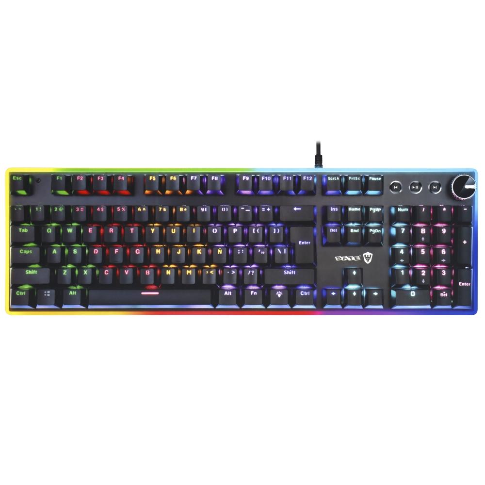 TECLADO SATE GK-702 ESPANHOL RGB MECHANICAL