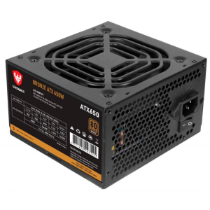 FONTE 650W SATE 80+BRONZE ATX BLACK S/G
