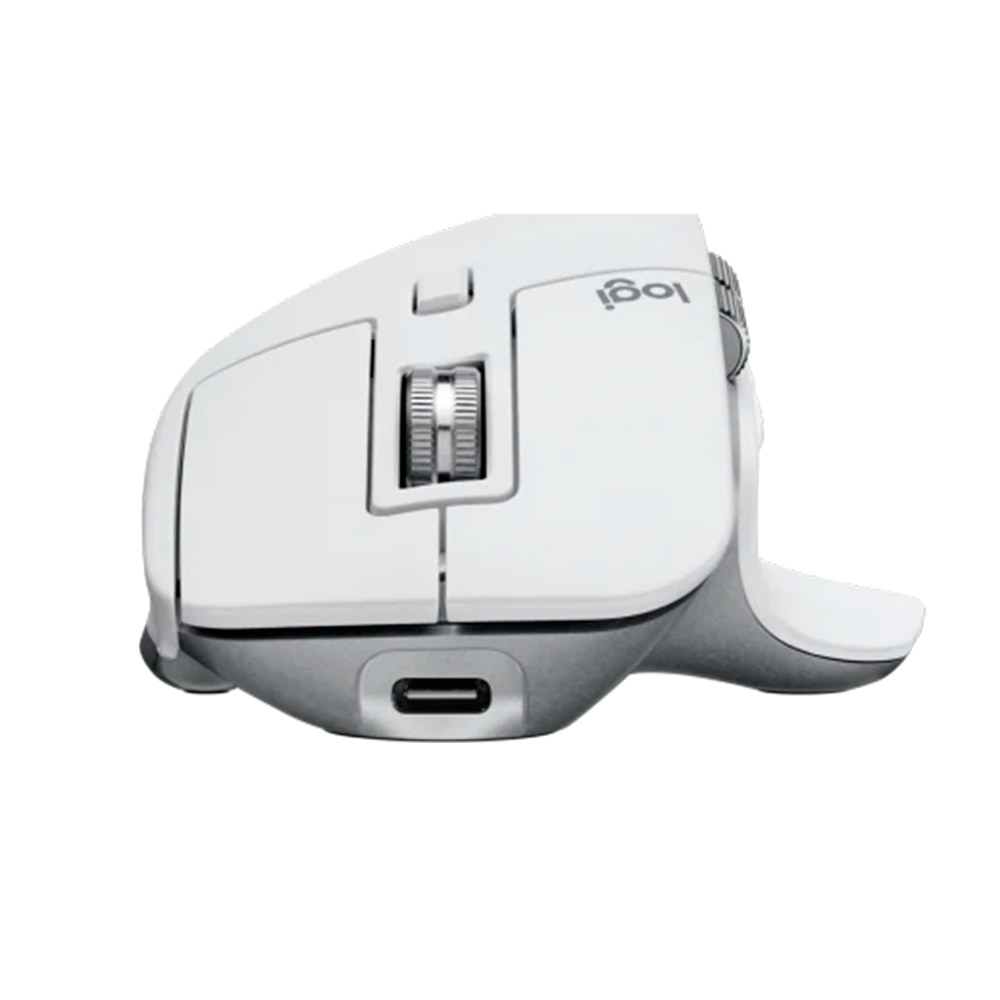 MOUSE LOGITECH MX MASTER 3S WIFI OPTICO WHITE - Imagem 3