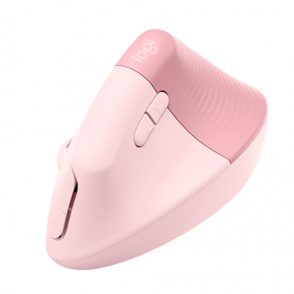 MOUSE LOGITECH LIFT VERTICAL ERGONOMICO PINK - Imagem 3