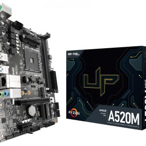 Placa Mãe UP Gamer A520M, AMD AM4, m-ATX, DDR4, M.2 NVMe, UP-A520M