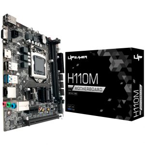 Placa Mãe UP Gamer H110M, Intel LGA 1151, m-ATX, DDR4, M.2 NVMe, HDMI, VGA, UP-H110MDR4