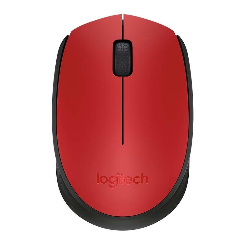 MOUSE LOGITECH M170 910-004941 WIRELESS VERMELHO