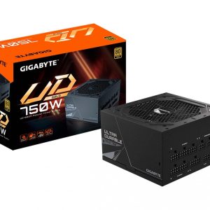 FONTE 750W GIGABYTE GP-UD750GM 80+GOLD F-MOD BIVOL