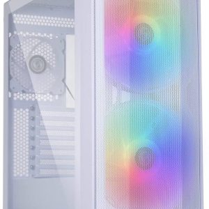 GABINETE LIAN LI LANCOOL 215 WHITE ATX 3FAN