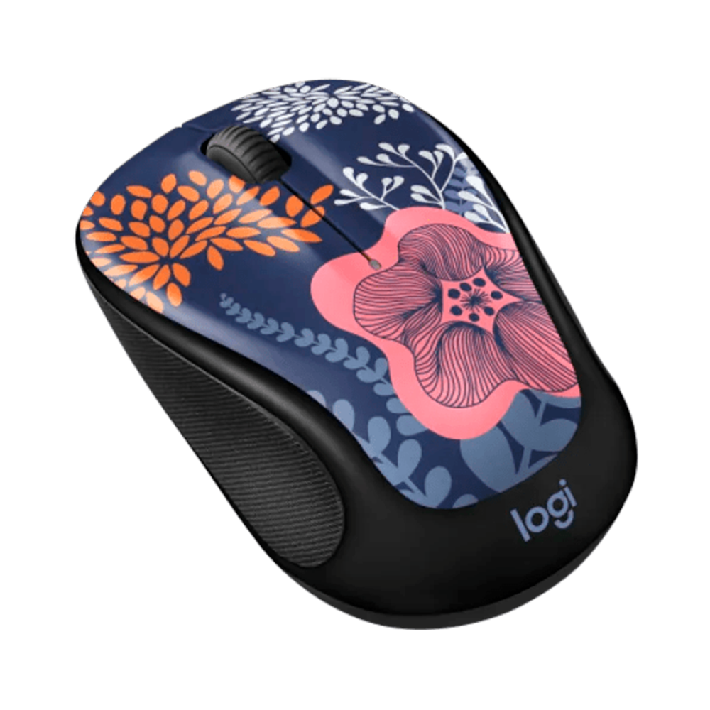 MOUSE LOGITECH M317C WIRELESS FOREST FLORAL 5756 - Imagem 2
