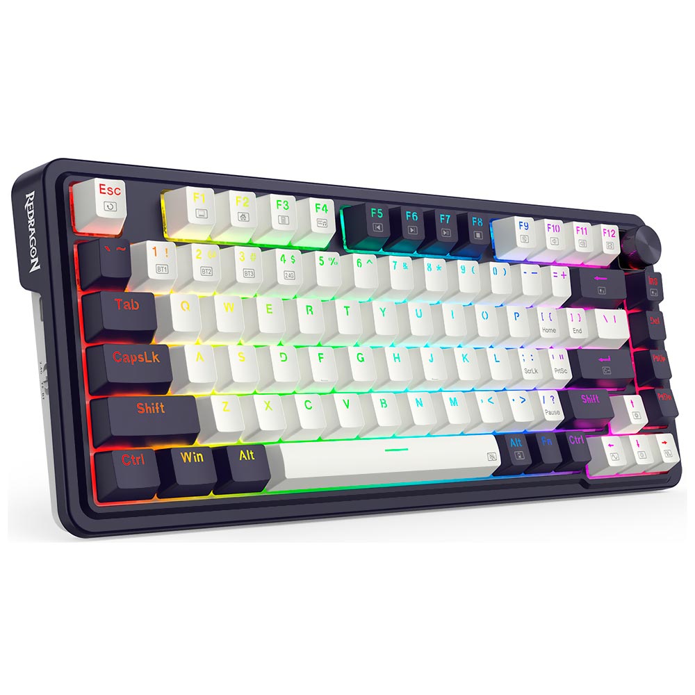 TECLADO REDRAGON K673WB UCAL PRO RGB USA - Imagem 2