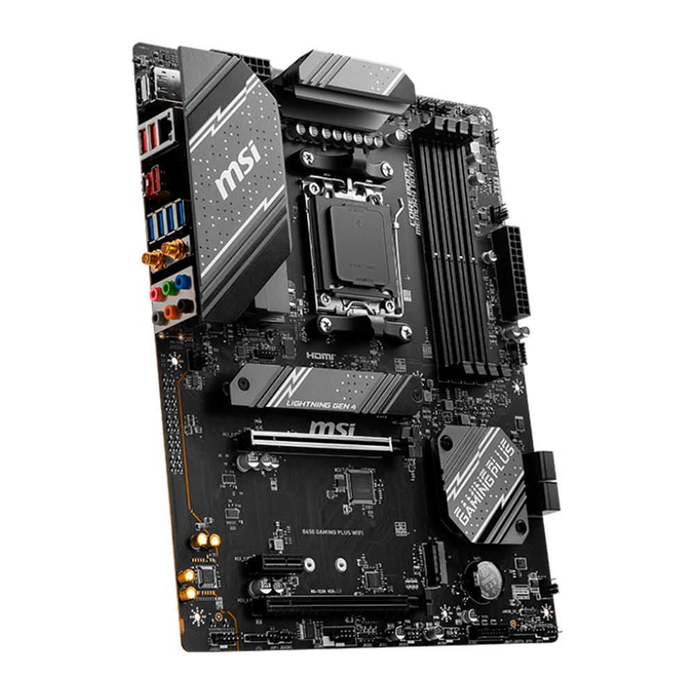 MB AM5 MSI B650 GAMING PLUS WIFI DDR5/HDMI/DP - Imagem 3