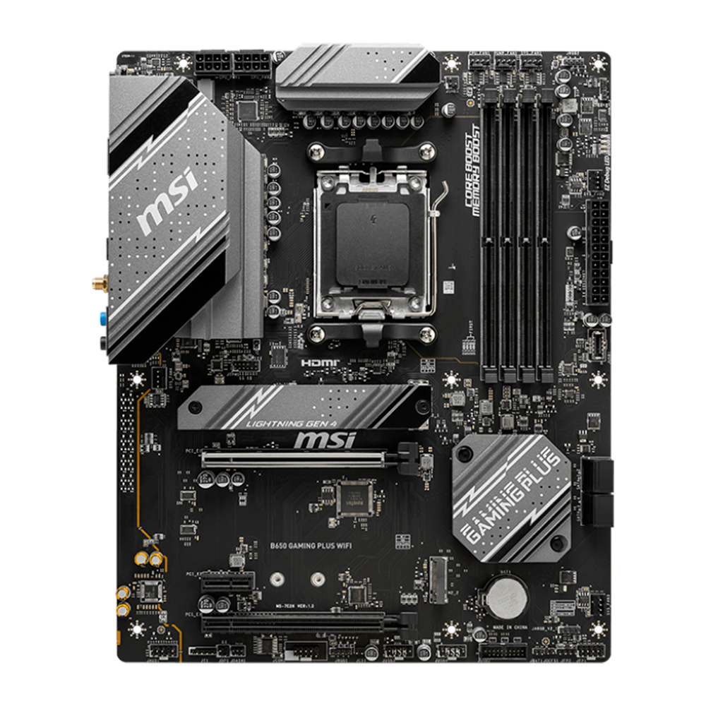 MB AM5 MSI B650 GAMING PLUS WIFI DDR5/HDMI/DP - Imagem 4