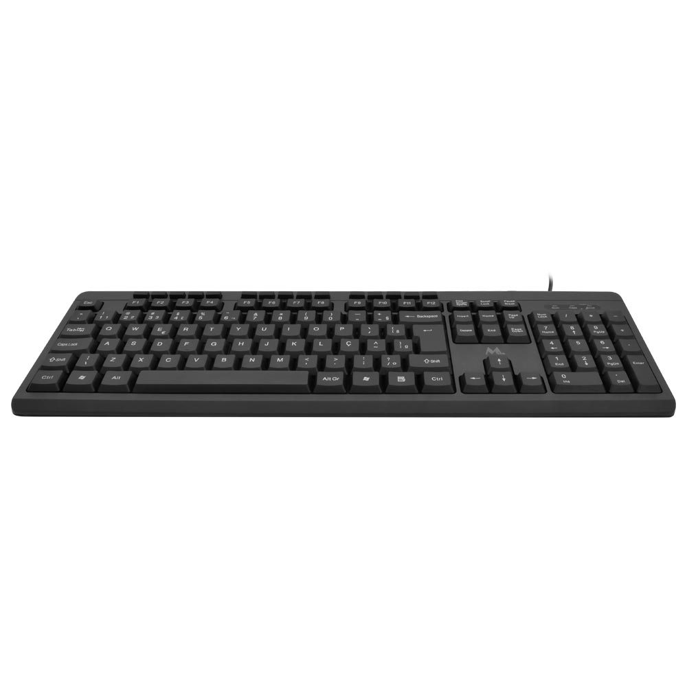 TECLADO MTEK KB-8188M USB PORTUGUES PRETO - Imagem 2