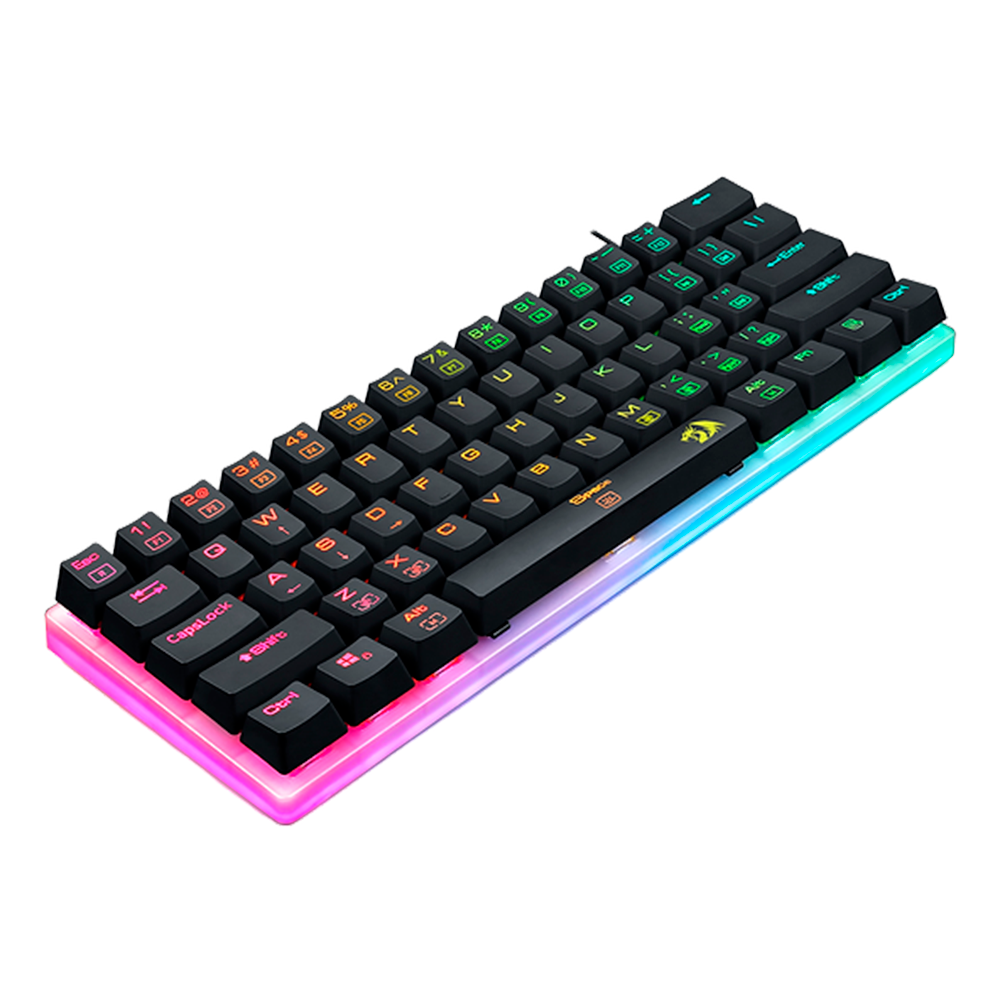 TECLADO REDRAGON K605 ALIEN MECA. RGB PRETO USA - Imagem 3