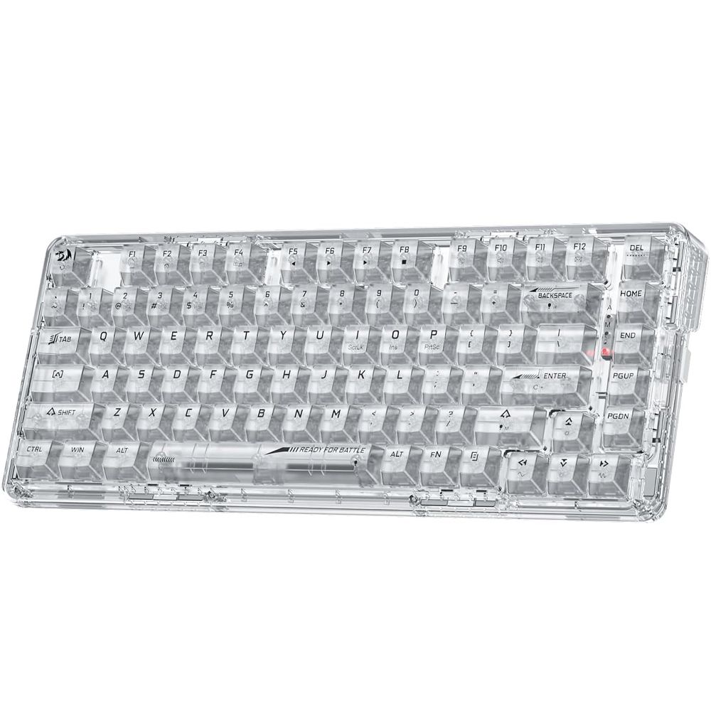 TECLADO REDRAGON K649CTB-RGB-PRO MECANICO CRYSTAL - Imagem 2