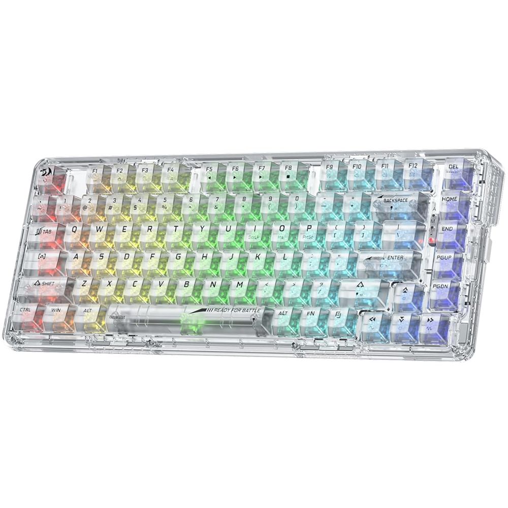 TECLADO REDRAGON K649CTB-RGB-PRO MECANICO CRYSTAL - Imagem 3