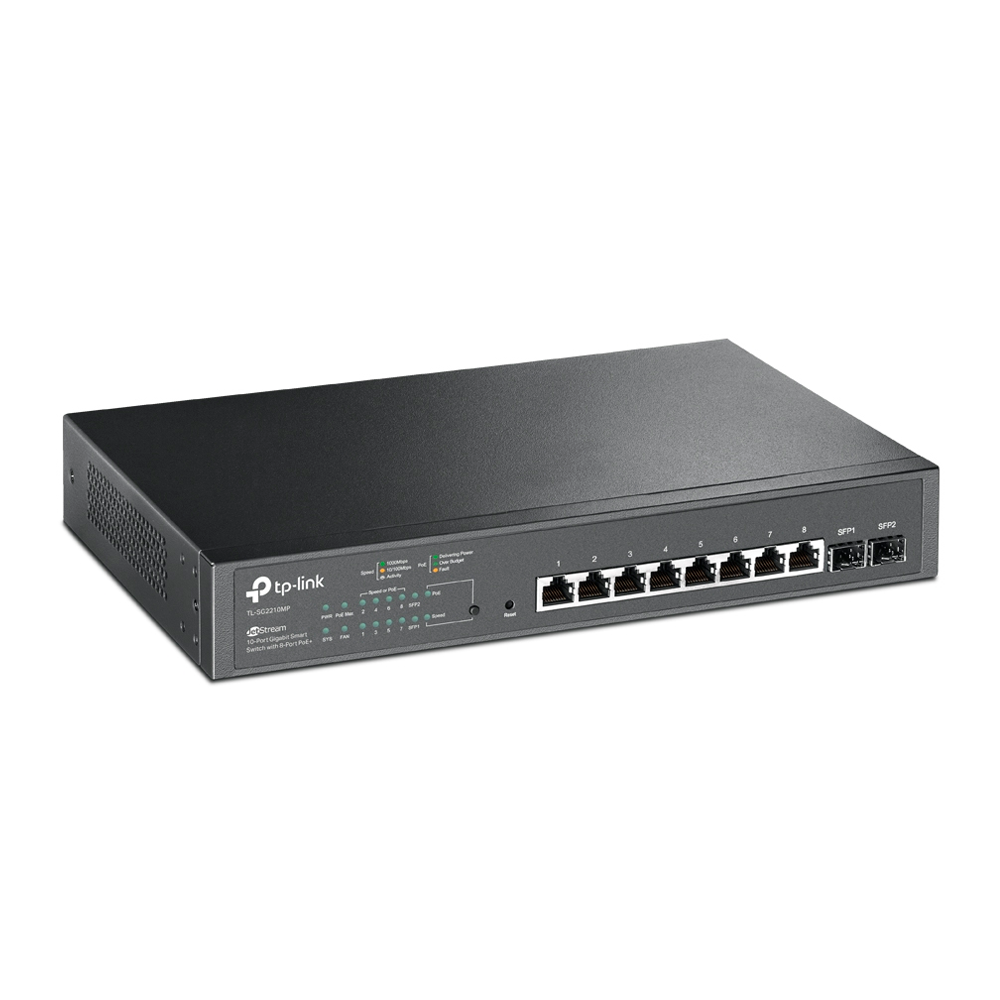 HUB SWITCH TP-LINK TL-SG2210MP 8P GIGA + 2SFP - Imagem 3