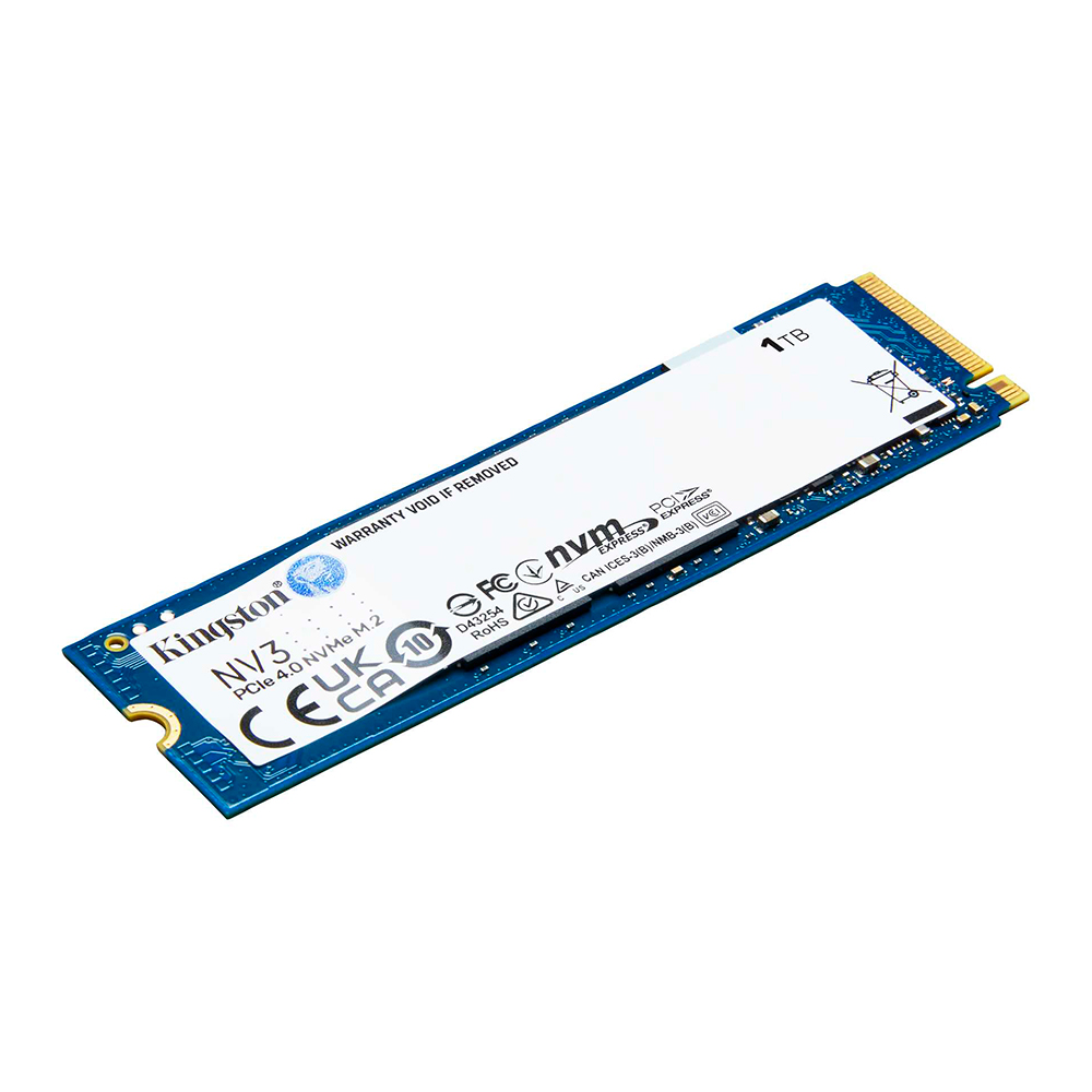 SSD Kingston NV3, 1TB, M.2 NVMe, Leitura até 6000MB/s, Gravação 4000MB/s, SNV3S/1000G - Imagem 3