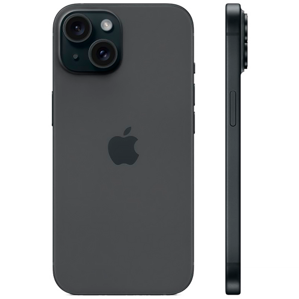 Apple iPhone 15 128GB MTP03HN/A A3090, nanoSIM, eSIM, Black - Imagem 3