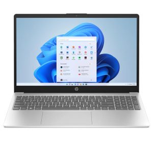 Notebook HP 15-FD0005DX, Intel Core I5-1235U 3.30GZ (4.40GHZ), 8GB RAM, 512GB SSD, Tela 15.6" Touch Full HD IPS, Windows 11 Home, Inglês, Prata