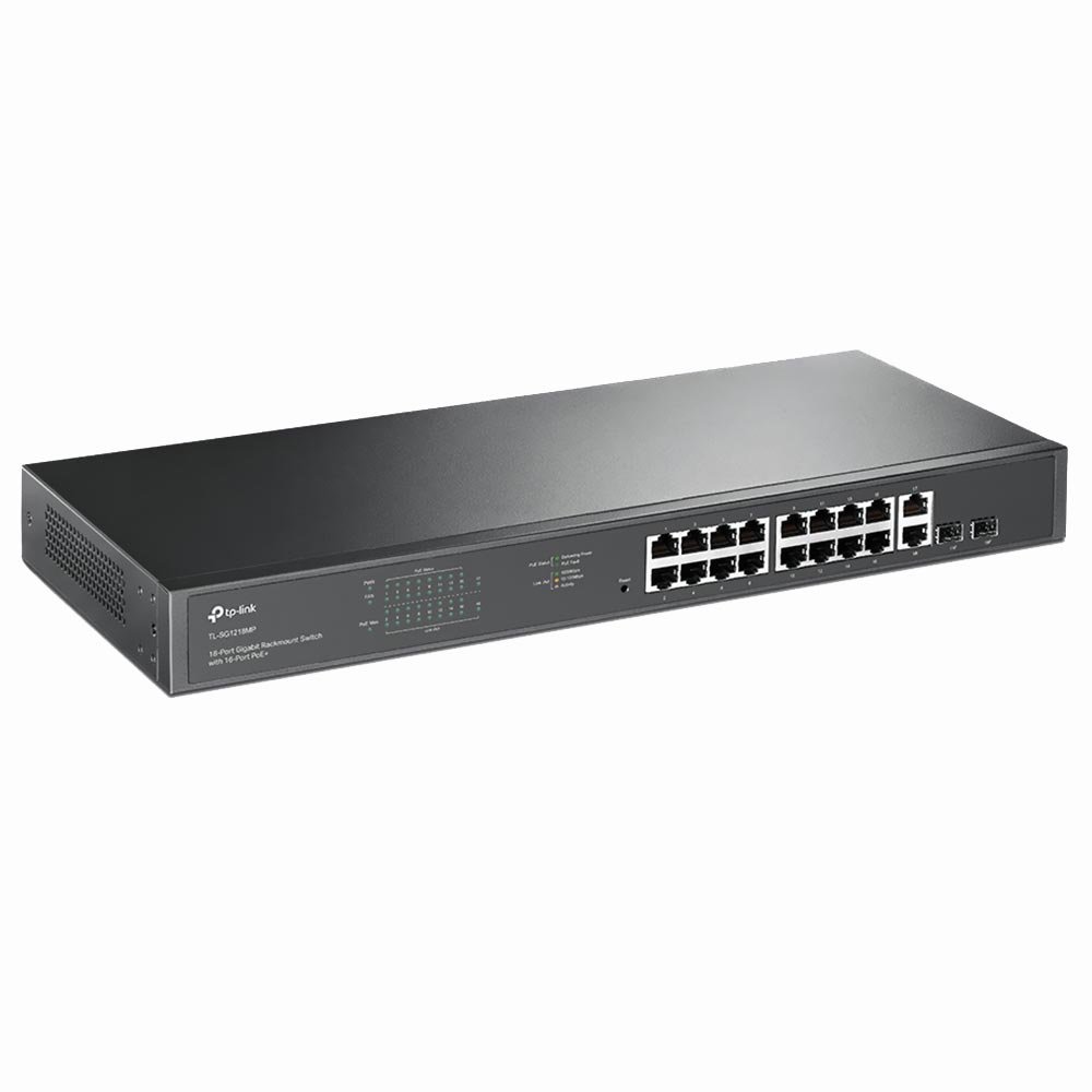 HUB SWITCH TP-LINK 28P TL-SG1428PE GIGABIT POE+2SF - Imagem 2