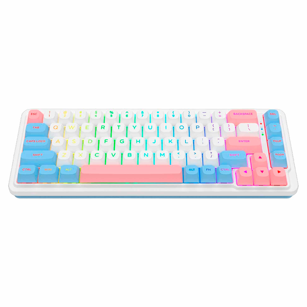 TECLADO REDRAGON K709WBP-RGB NOVA PRO MECANIC USA WHITE - Imagem 3