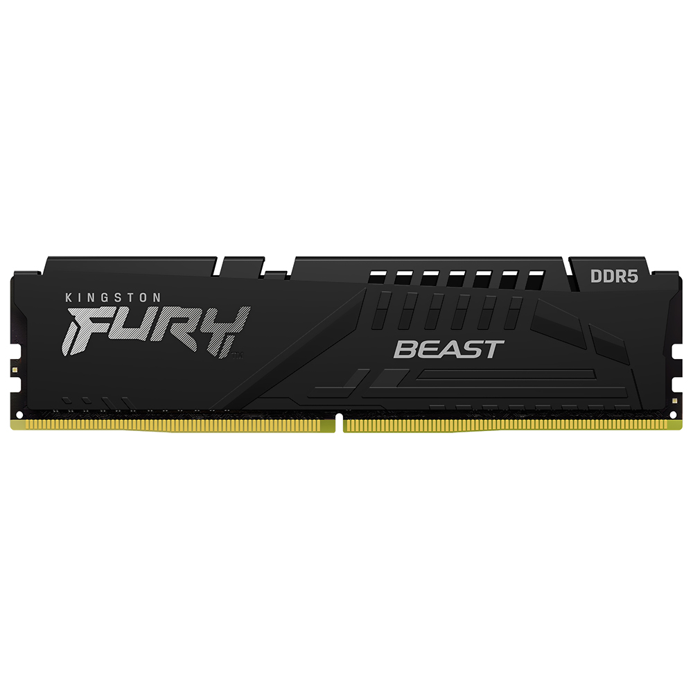 Memória Kingston Fury Beast, DDR5 8GB (1x8GB), 6000MHz, KF560C36BBE/8, Preto