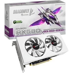 VGA RX580 8GB KEEPDATA KDRX580-8GD5W DDR5 WHITE DRAGONFLY WHT