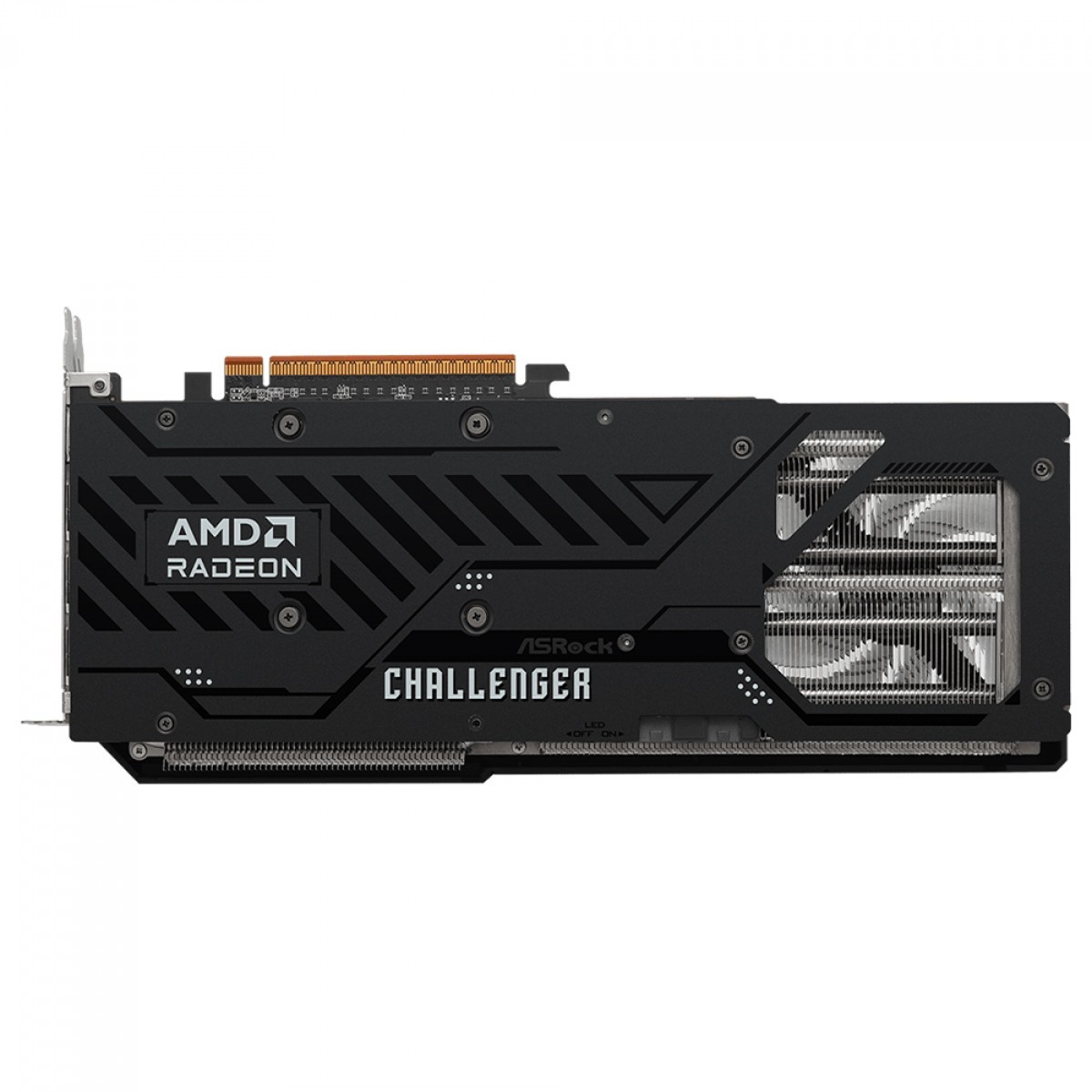 VGA RX9070 16GB ASROCK CHALLENGER 90-GA5NZZ-00UANF RX9070 CL 16G 3 FAN - Imagem 3
