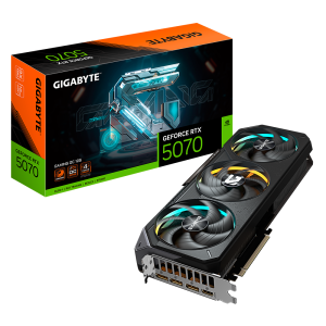Placa de Vídeo GIGABYTE GeForce RTX5070 GAMING OC, 12GB GDDR7, 192Bits, 1x HDMI 3x DisplayPort, GV-N5070GAMING
