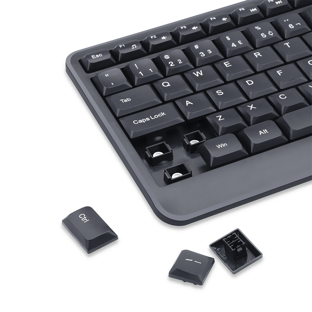 TECLADO REDRAGON BK-7092 USB EUA BLACK - Imagem 2